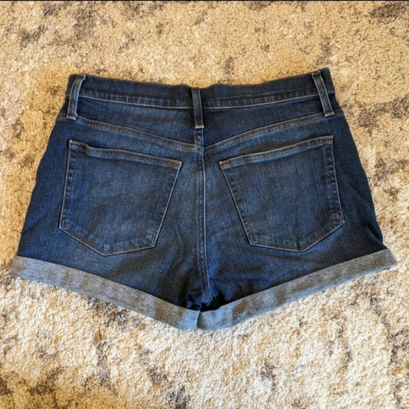 J.Crew Denim Rolled Cuff Shorts, Size 30, 3 inch inseam - Picture 4 of 8